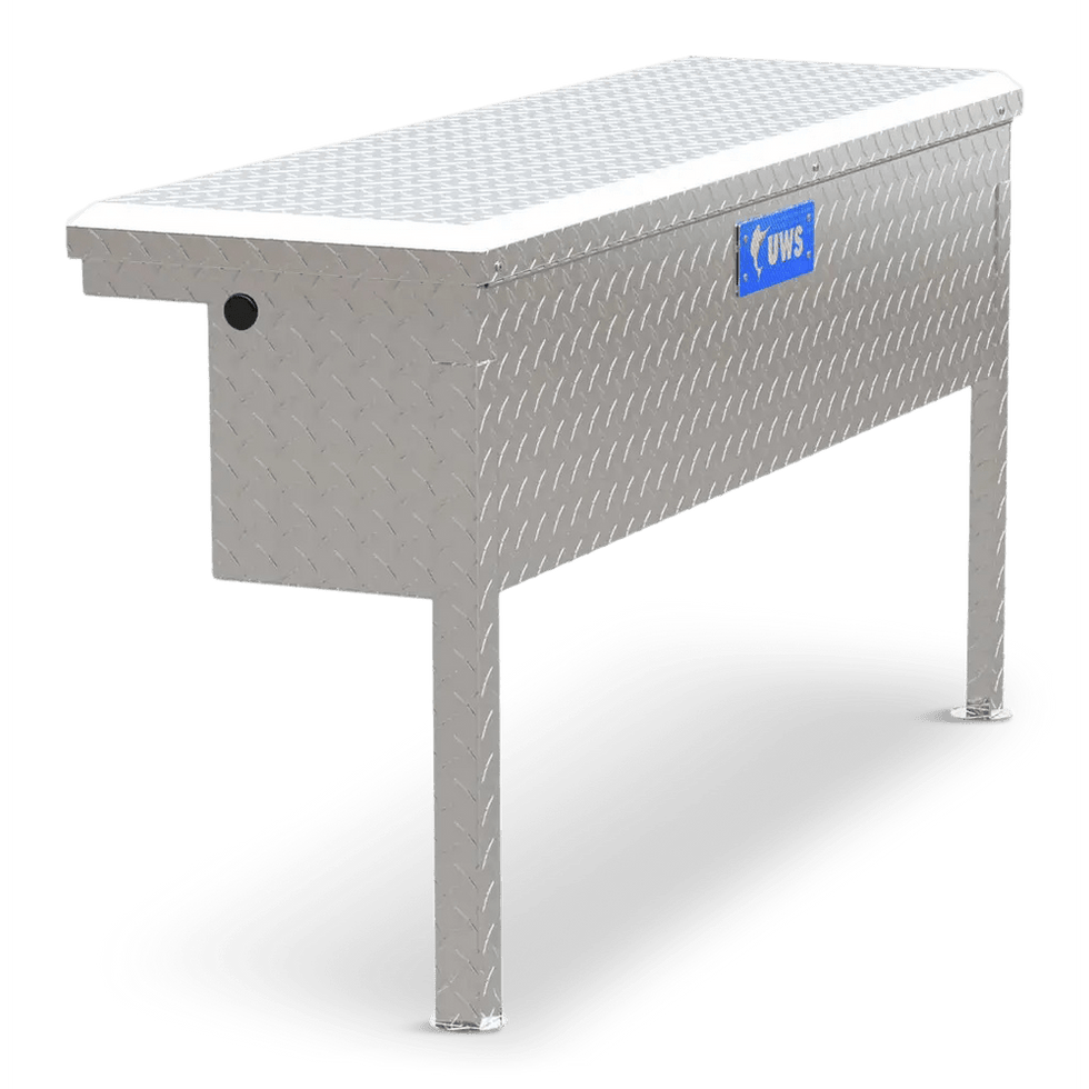 Tools Box Side View TBSM48LP Aluminum 48 Truck Side Tool Box w/ Low Profile
