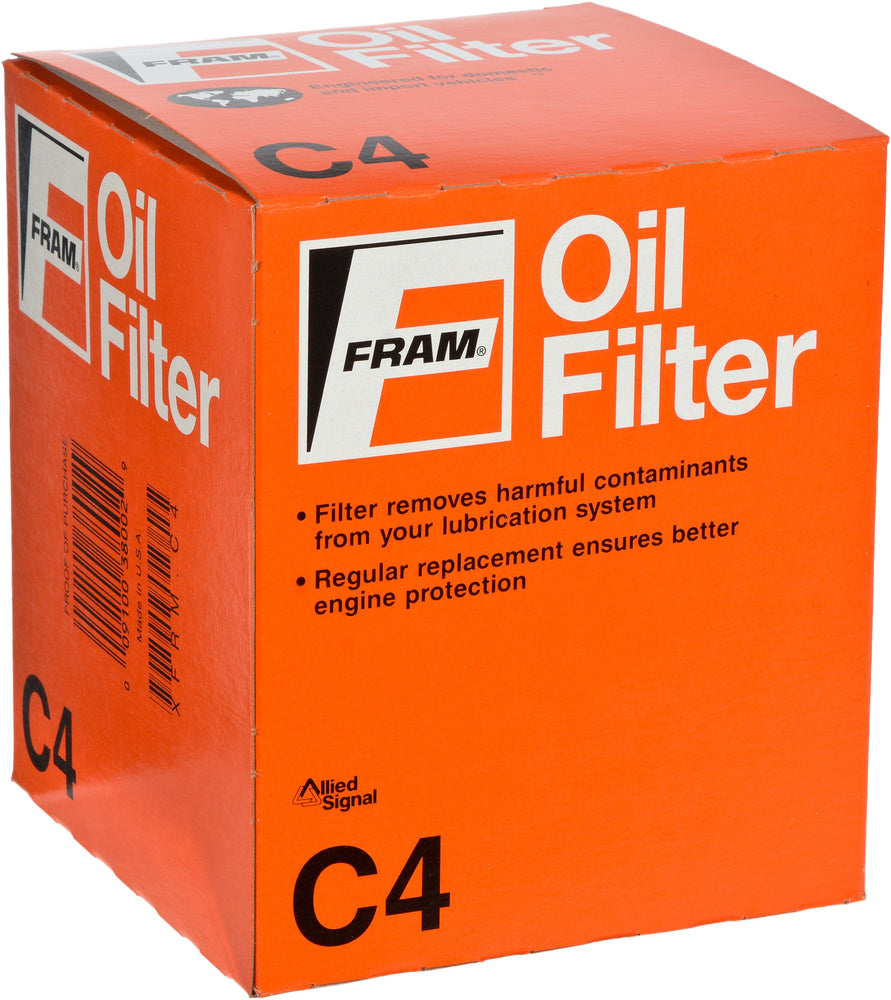C4 FRAM Extra Guard Oil Filter