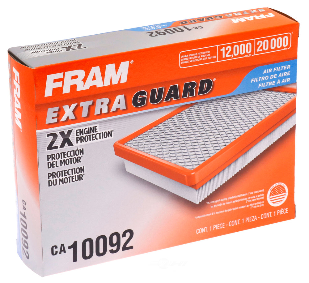 CA10092 FRAM Extra Guard Air Filter