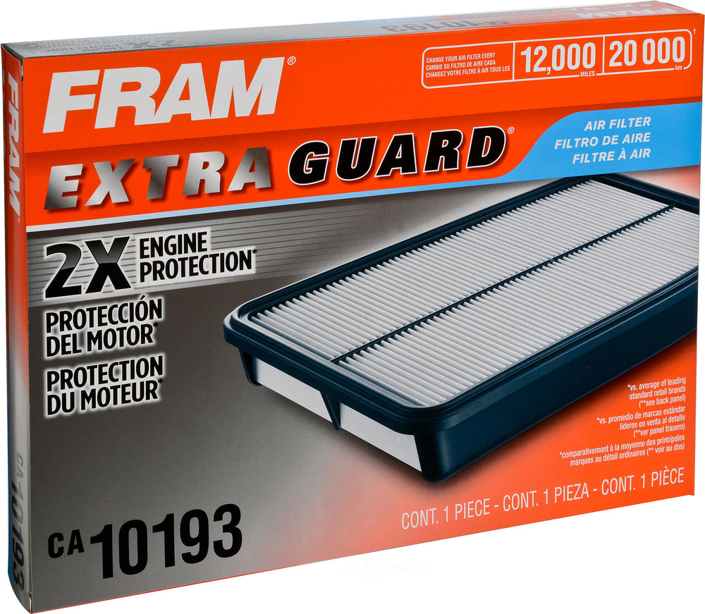 CA10193 FRAM Extra Guard Air Filter