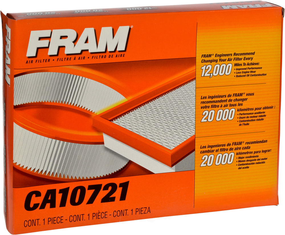 CA10721 FRAM Extra Guard Air Filter