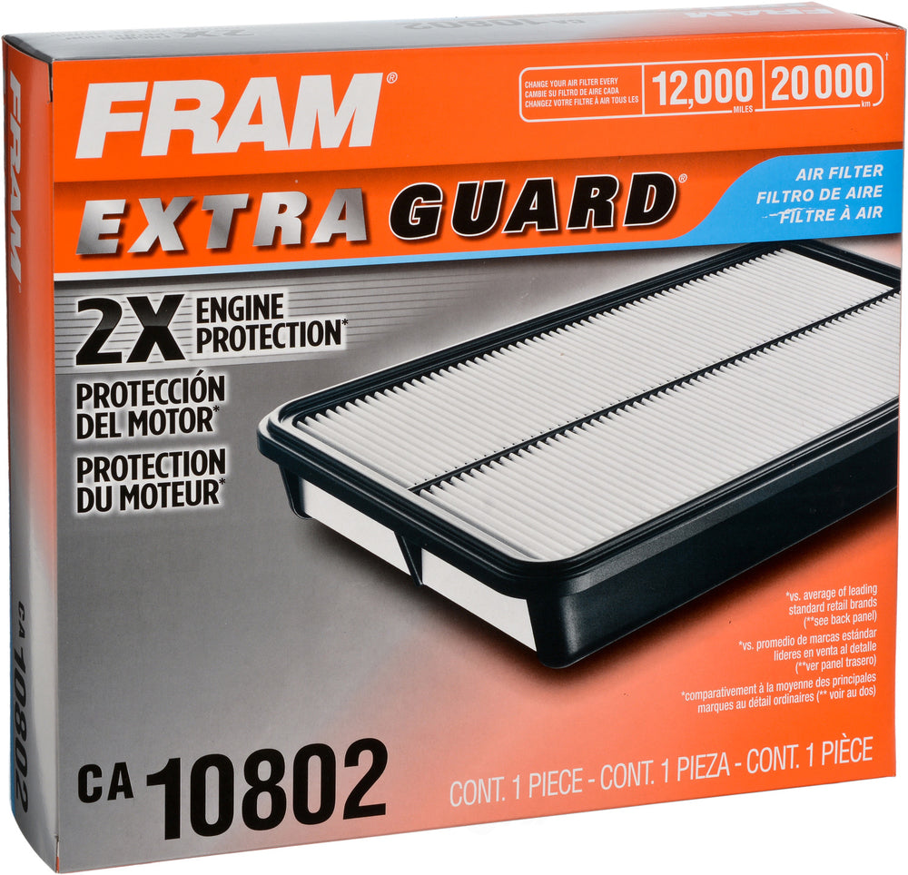 CA10802 FRAM Extra Guard Air Filter
