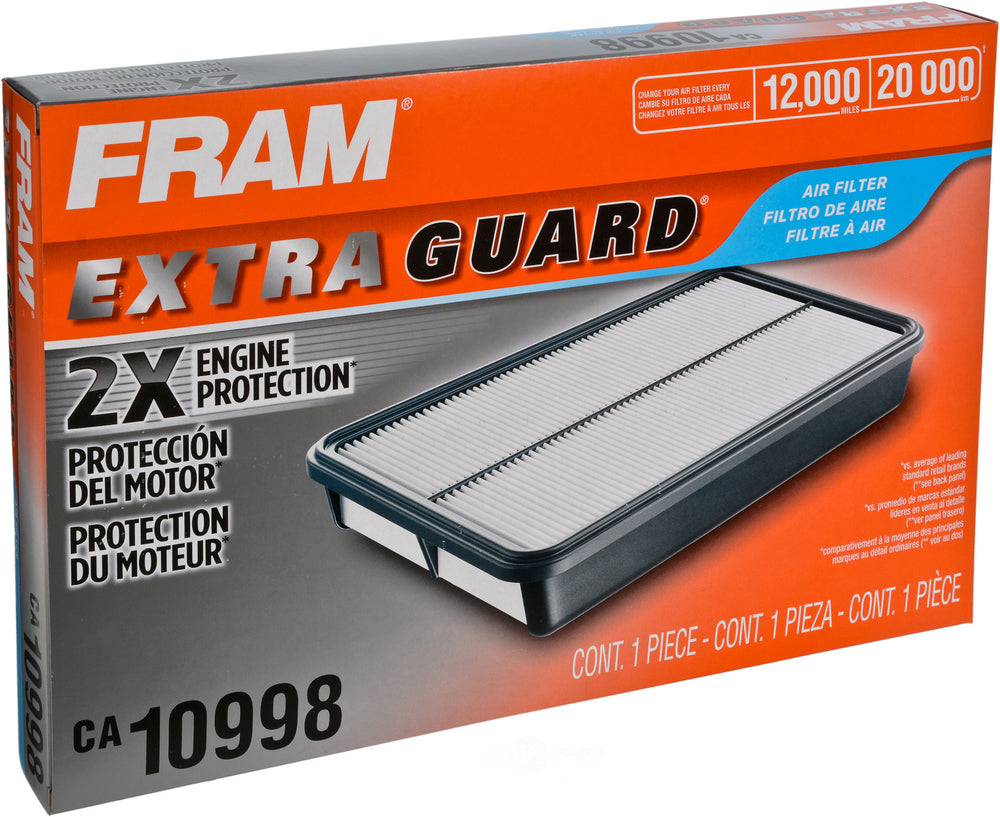 CA10998 FRAM Extra Guard Air Filter
