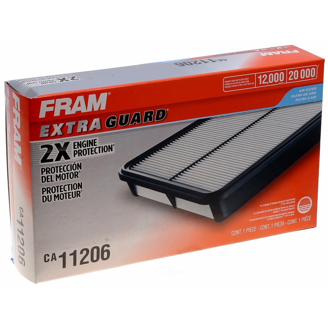 CA11206 FRAM Extra Guard Air Filter — Partsource