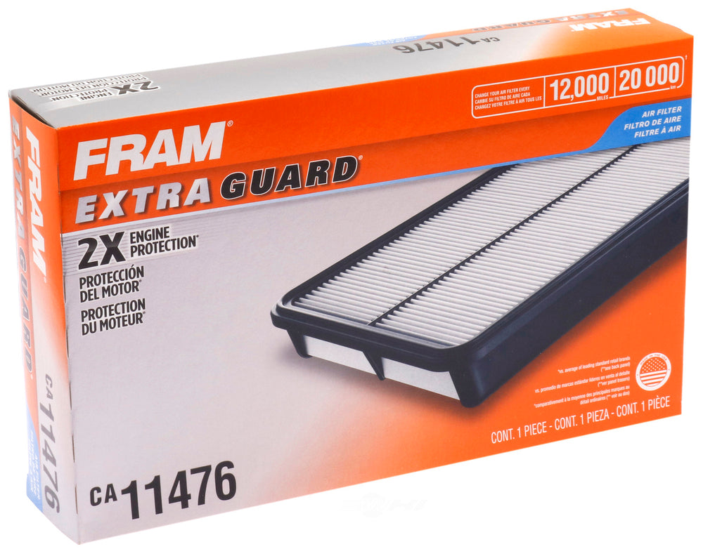 CA11476 FRAM Extra Guard Air Filter