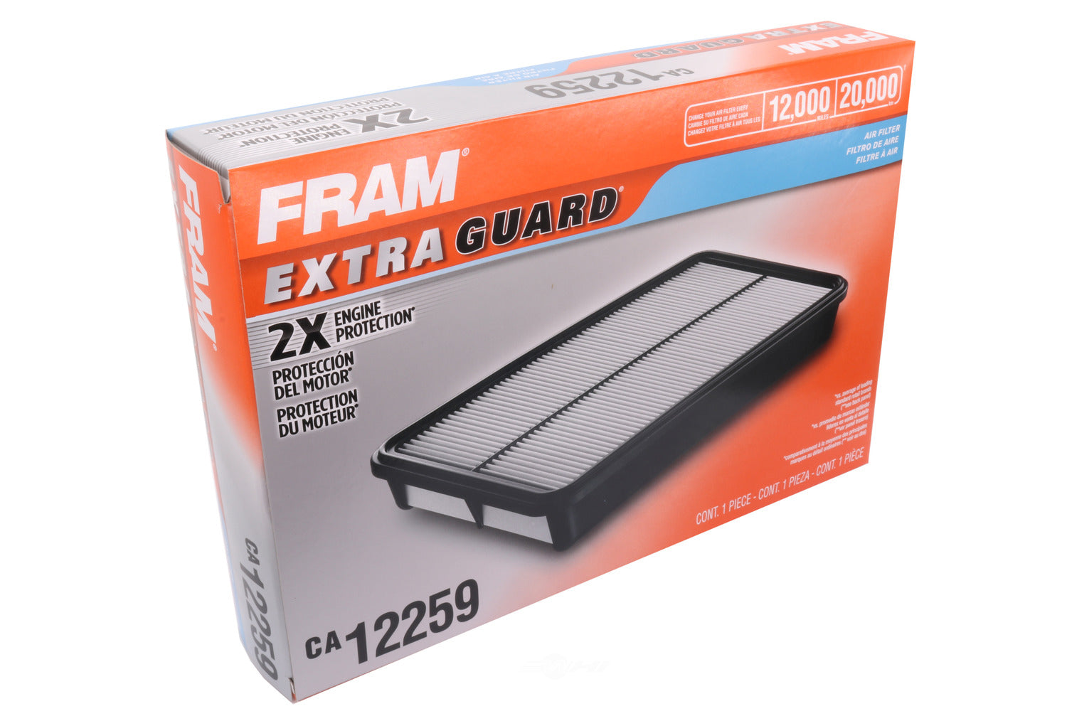CA12259 FRAM Extra Guard Air Filter
