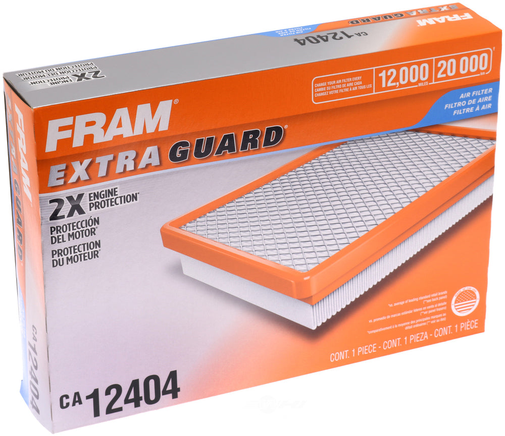 CA12404 FRAM Extra Guard Air Filter