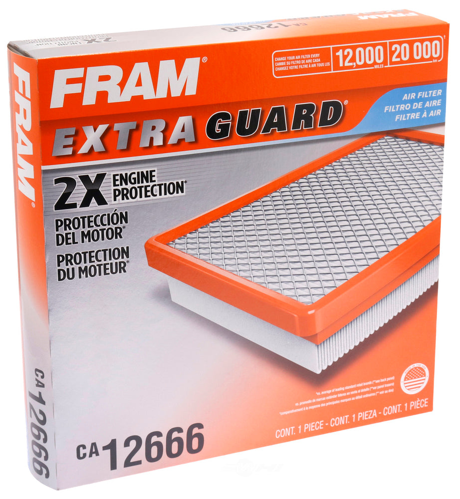 CA12666 FRAM Extra Guard Air Filter