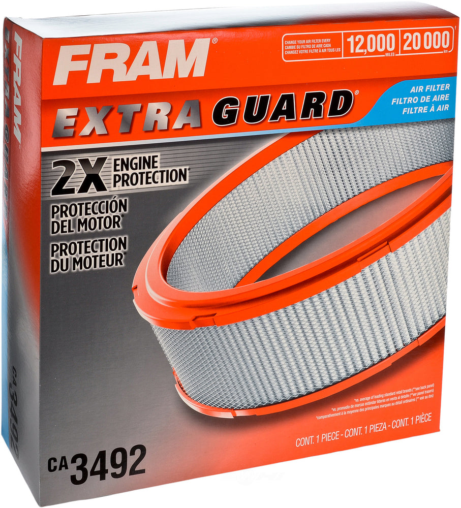 CA3492 FRAM Extra Guard Air Filter