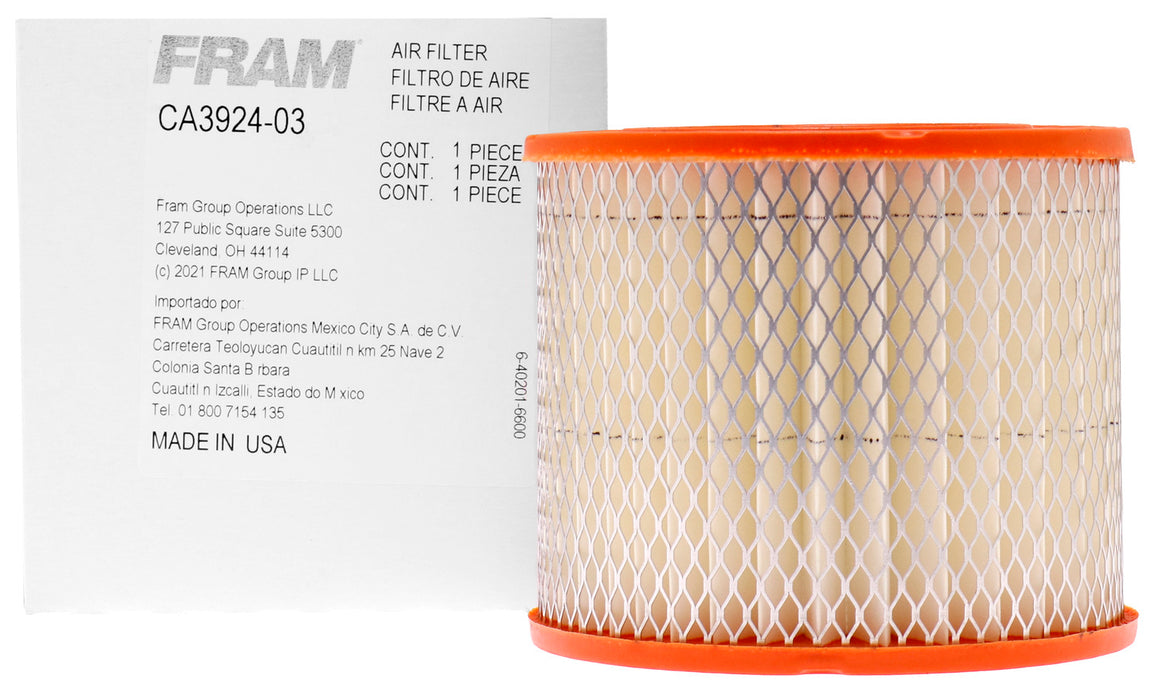CA3924 FRAM Extra Guard Air Filter