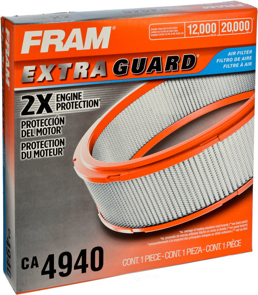 CA4940 FRAM Extra Guard Air Filter