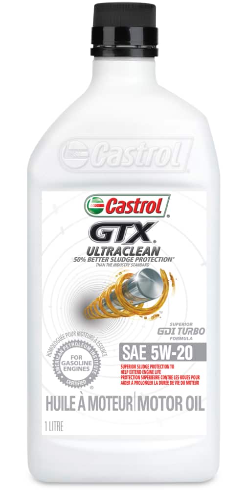 Castrol GTX UltraClean 10w40 - Huile moteur - 5L