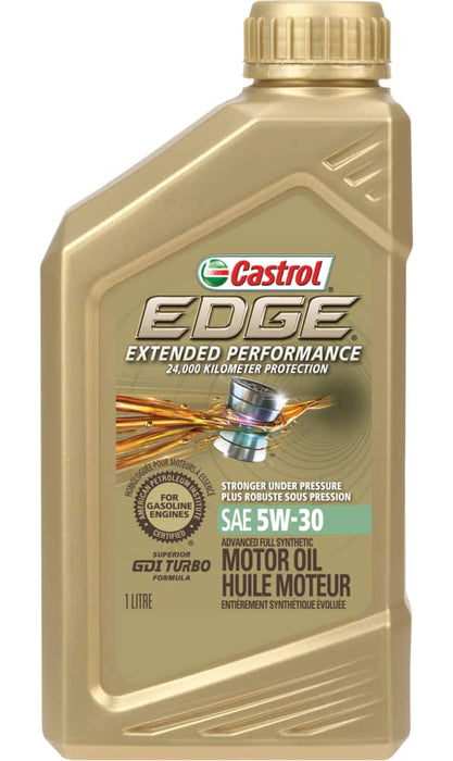 02061-66 Castrol EDGE Extended Performance Synthetic Motor Oil, 1-L Bottle
