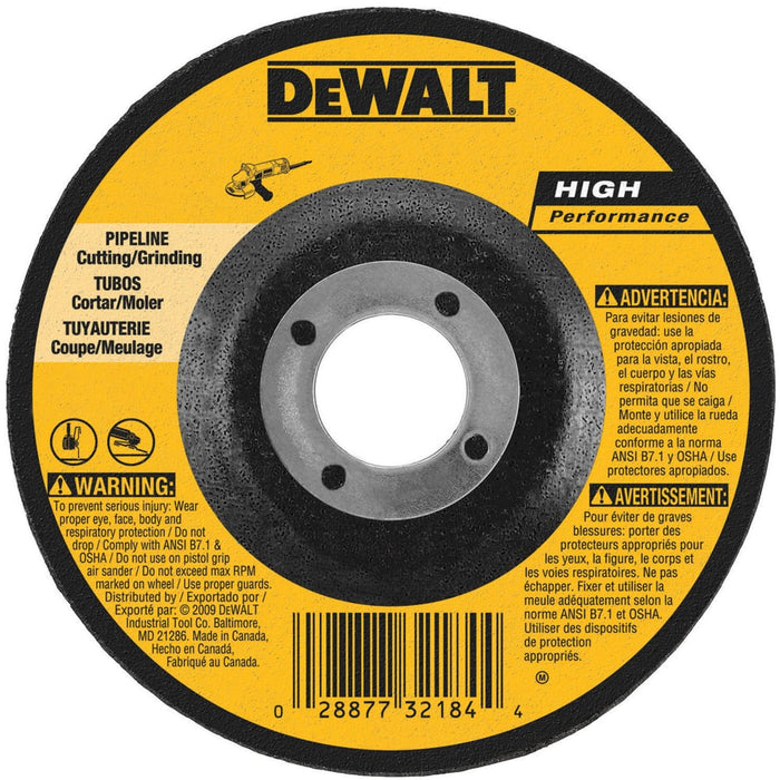 DW8484PS DEWALT Pipeline Cutting/Grinding Wheel