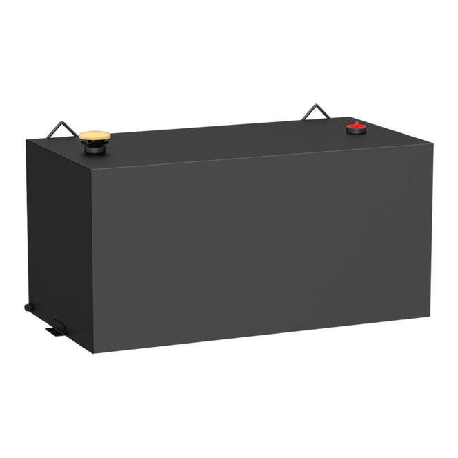 ST100RTMB Gloss Black 85Gallon LShape Aluminum Transfer Tank