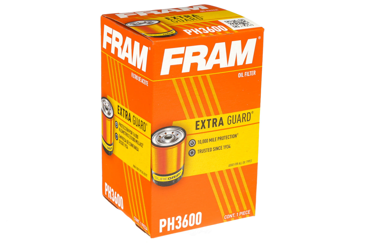 PH3600 FRAM Extra Guard Oil Filter — Partsource