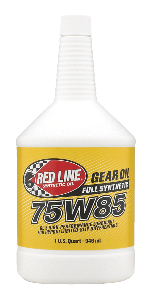 50104 Red Line GL5 Synthetic Differentials Gear Oil, 946mL