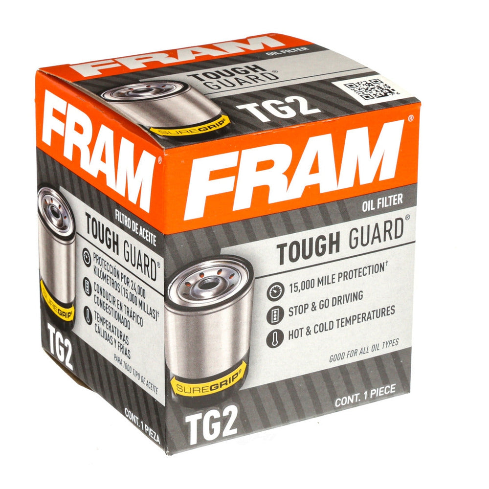 TG2 FRAM Tough Guard Oil Filter — Partsource