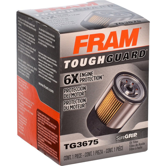 TG3675 FRAM Tough Guard Oil Filter — Partsource