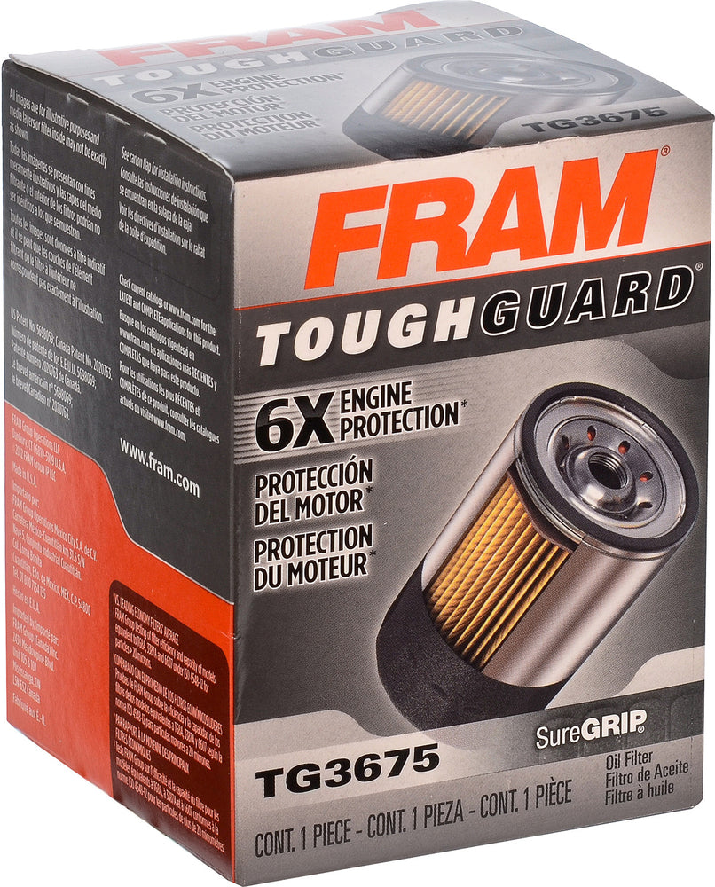 TG3675 FRAM Tough Guard Oil Filter